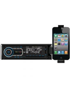 Dual XML8150 Single-DIN In-Dash Mechless Receiver with iPod® Dock & Bluetooth®