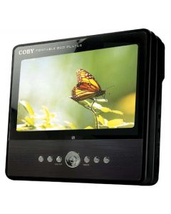 7" Portable Tablet Style DVD Player with battery pack