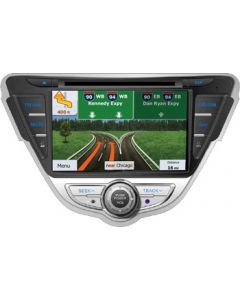 Rosen DS-HY1130-P11 7 Inch LCD Touch Screen In-Dash, Mulit-Media, Navigation System for 2012 Hyundai Elantra