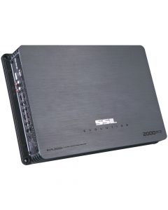 Discontinued - Soundstorm EV4.2000 Evolution Series 4-Channel Mosfet Amplifier 2000W max 1000W x 2 @ 4 Ohm Bridged 220W x 4 @ 4 Ohm