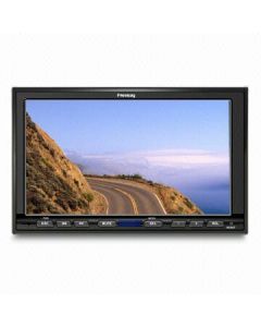 Freeway DT-068BTI Single DIN 7.0 Inch In Dash DVD Multimedia Motorized Touchscreen LCD Monitor with Bluetooth, USB and SD ports
