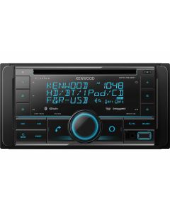 Kenwood DPX794BH Double DIN Car Stereo CD Receiver with Bluetooth, HD Radio and Amazon Alexa