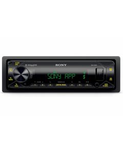 Sony DSX-GS80 Single DIN Digital Media Receiver with Blueooth, Siri and High Powered 100W Amplifier