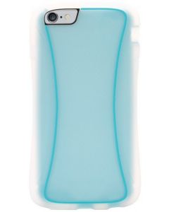 DISCONTINUED -Griffin GFNGB40562 iPhone 6 Plus 5.5" Survivor Slim Two Tone Case - Clear/Mineral Blue