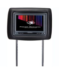 DISCONTINUED - Power Acoustik H-9BK 9 Inch Universal Replacement Headrest TFT LCD Monitor Single Pre-Loaded - Black