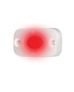 Heise HE-ML1R 12 Volt Marine Flush Mount (3) x 3 Watt LED Light - Red