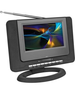 DISCONTINUED - Haier HLTD7 7" Portable Digital LCD TV/DVD Combo With Built-In Stand