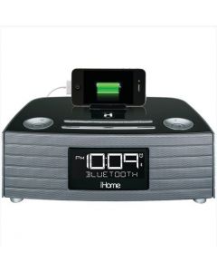 iHome IBN97GC NFC Bluetooth Stereo System with FM Clock Radio and Speakerphone-main