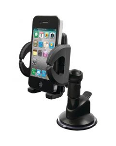 iLuv ICC790BLK Universal Windshield Smartphone Mount Kit