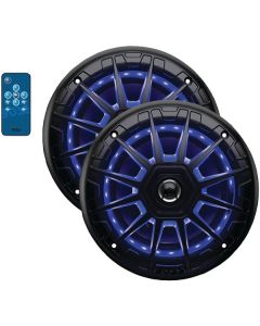 Boss Audio MRGB65B 6.5" 2-Way Full-Range Illuminated Marine Speakers