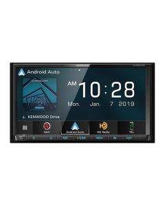 Kenwood DNR876S Double DIN 6.8" In-Dash Digital Media Receiver with Garmin Navigation, Bluetooth, HD Radio, Wireless Apple CarPlay and Wireless Android Auto