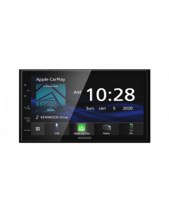 Kenwood DMX4707S 6.8 Inch Double DIN Digital Media Receiver with Apple CarPlay and Android Auto
