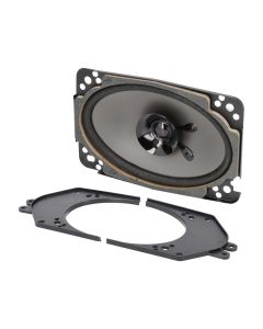 Side profile with 4x10 mounting plate for Install Bay AW-646SP 4x6 inch Speaker