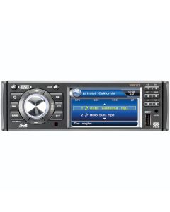 Jensen VM8113 Single DIN In Dash 3.5 Inch Flip Down LCD Monitor and Multimedia DVD Recv. w/Detachable Face, USB, SD Card & BT Capabilty