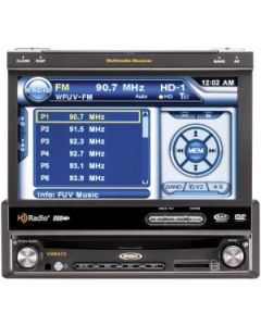 Jensen VM9413 7" Nav-Ready Single DIN Touch screen Multimedia System with HD Radio Tuner