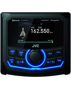 JVC KD-MR1BTS Marine Bluetooth USB Digital Media Receiver with 2.7 inch Display and SiriusXM ready