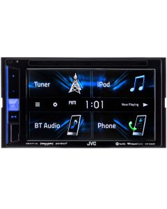 JVC KW-V250BT 6.2" Double DIN Car Stereo Bluetooth Receiver - Home