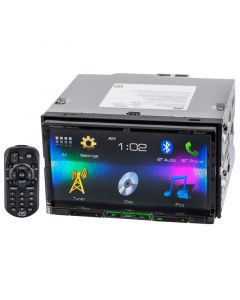JVC KW-V41BT Bluetooth Enabled 7 Inches Motorized WVGA Display Multimedia Receiver Back View
