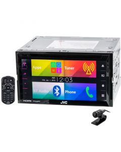 JVC KW-V820BT "El Kameleon" 6.8 inch Double DIN Touchscreen DVD Receiver 