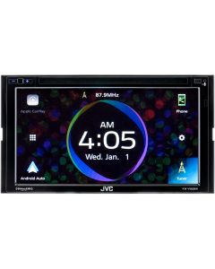 JVC KW-V960BW 6.8" Double DIN Car Stereo receiver with Wireless Android Auto, Wireless Apple Car Play and Smartphone Screen Mirroring