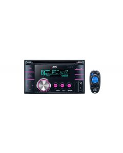 JVC KW-XR810 Double DIN In Dash CD/MP3 Receiver 50W x 4 with Bluetooth Dual USB and iPod Control