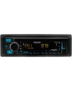 Kenwood KDC-BT34 Single DIN CD Car Stereo Receiver with Bluetooth and Amazon Alexa