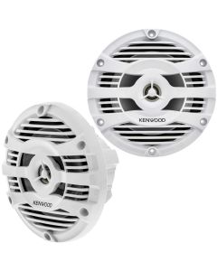 Kenwood KFC-1653MRW White Marine 6.5" Speakers 