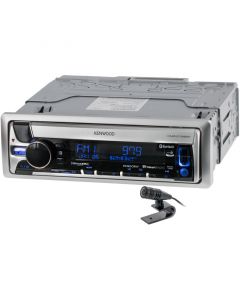 Kenwood KMR-D765BT Single DIN CD Marine Receiver with Bluetooth - Main