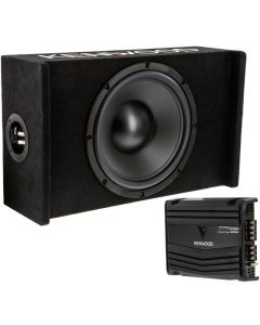 Kenwood P-W120B 12" Subwoofer system with amplifier - Main