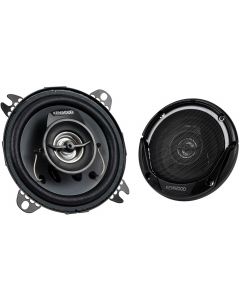 Kenwood KFC1066S 4" Sport Series 2-Way Flush Mount Speakers/Component System for Car-main