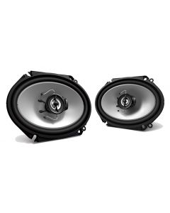 Kenwood KFC-C6865S 6" x 8" 2-Way Sport Series Coaxial Speakers with PET Tweeters