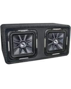Kicker 11DS12L72 Dual 12 inch Square Solo-Baric Subwoofer System - Main