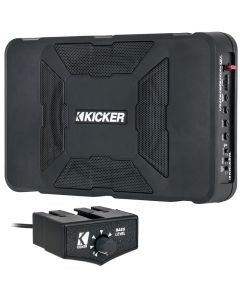 Kicker 11HS8 HideAway 8 inch 150 Watt RMS Amplified Subwoofer Loaded Enclosure 