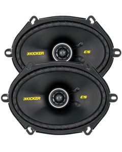 Kicker 40CS684 CS Series 6x8 inch 2-Way Coaxial Car Speakers - Main