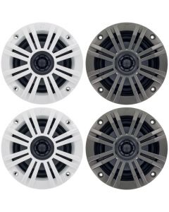 Kicker 41KM42CW KM Series 4 inch 2-Way 2 Ohm Coaxial Marine Speakers - Main