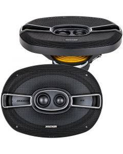 Kicker 41KSC6934 KS Series 6x9 inch 3-Way Coaxial Car Speakers - Main