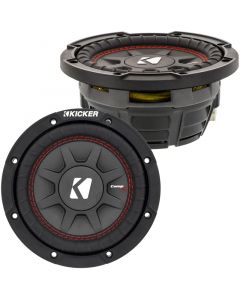 Kicker 43CWRT671 CompRT 300 Watt 6.75 inch Shallow Mount Subwoofer - Main