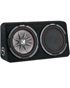 Kicker 43TCWRT102 800 Watt 10 inch CompRT Loaded Enclosure Subwoofer - 2 ohm 