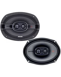 Kicker 44KSC69304 KS Series 6x9 inch 3-Way Coaxial Car Speakers 