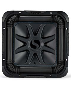Kicker 44L7S104 Solo-Baric 1,200 Watt 10 inch Square Subwoofer - Dual 4 Ohm Voice Coil