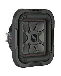 Kicker 46L7T84 Solo-Baric 350 Watt 8 inch Square Shallow Mount Subwoofer - Dual 4 Ohm Voice Coil