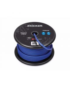 Kicker PWB050 50-Feet Spool 1/0 AWG OFC Hyper-Flex Power/Ground Cable - Cobalt Blue