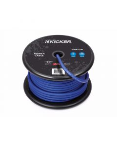 Kicker PWB4100 100-Feet Spool 4 AWG OFC Hyper-Flex Power/Ground Cable - Cobalt Blue 