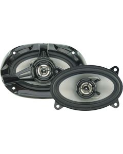Discontinued - Power Acoustik KP-462N KP Series 4x6 Inch 2-Way Speakers - 180-Watts, 10 ounce Magnet With 1" Voice Coil