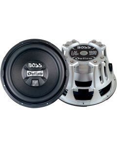 Discontinued - Boss LAC129D OUTCAST Series 12 Inch Dual Subwoofer with Diecast Aluminum Frame