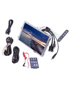 DISCONTINUED - Accelevision LCD9WVGATS 9" Raw LCD Module with VGA Touchscreen and 2 video inputs