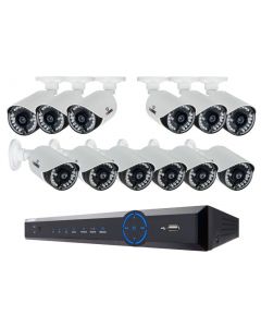 Lorex LH16162TC129B ECO6 16-Channel Real-time Security DVR with 960H Security Cameras-main
