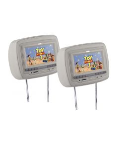 DISCONTINUED - Savv LM-U7080DualDVD Universal Replacement 7 Inch Dual Car DVD Player, with USB and SD Slots