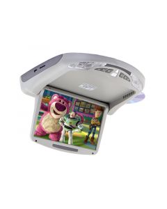 Discontinued - Savv LOH-M2010DVD 10.2 Inch Overhead Flip Down Motorized Widescreen LCD Monitor with Built In DVD Player, SD and USB