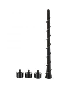 Metra 44-RMWW 8 inch Black Wire Wound Replacement Mast with adapter set - Main